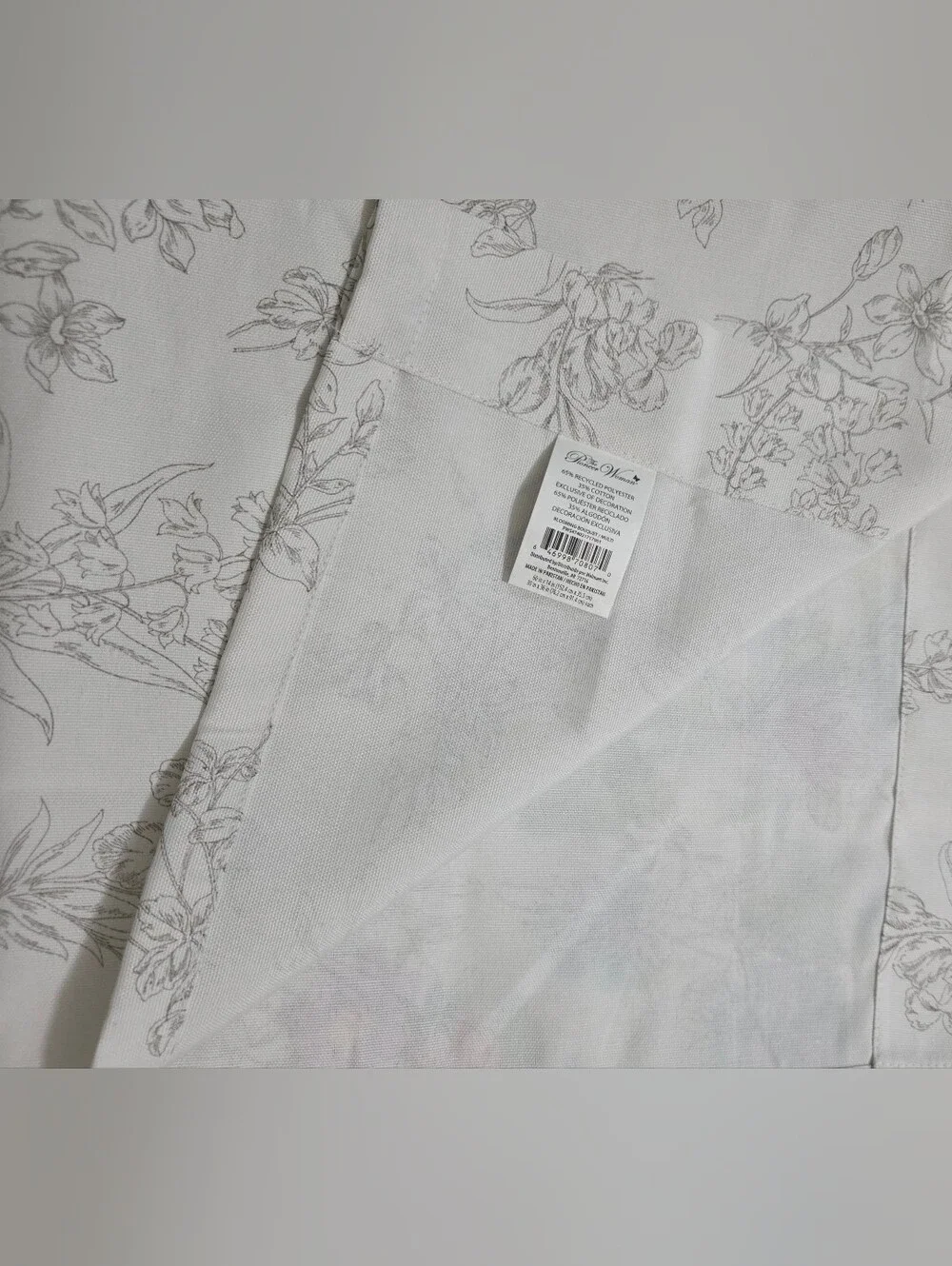 The Pioneer Woman 2 Blooming Bouquet Curtain Panels Cottagecore Farmhouse Floral